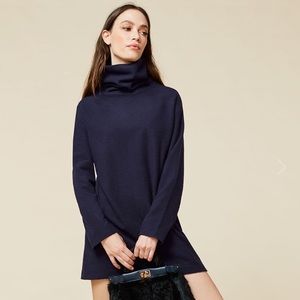 Reformation Hazel turtleneck sweater dress
